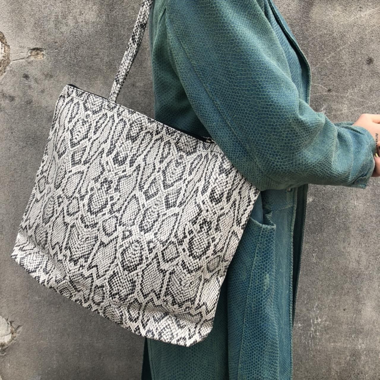 Deadstock Early 2000s Faux leather snakeskin