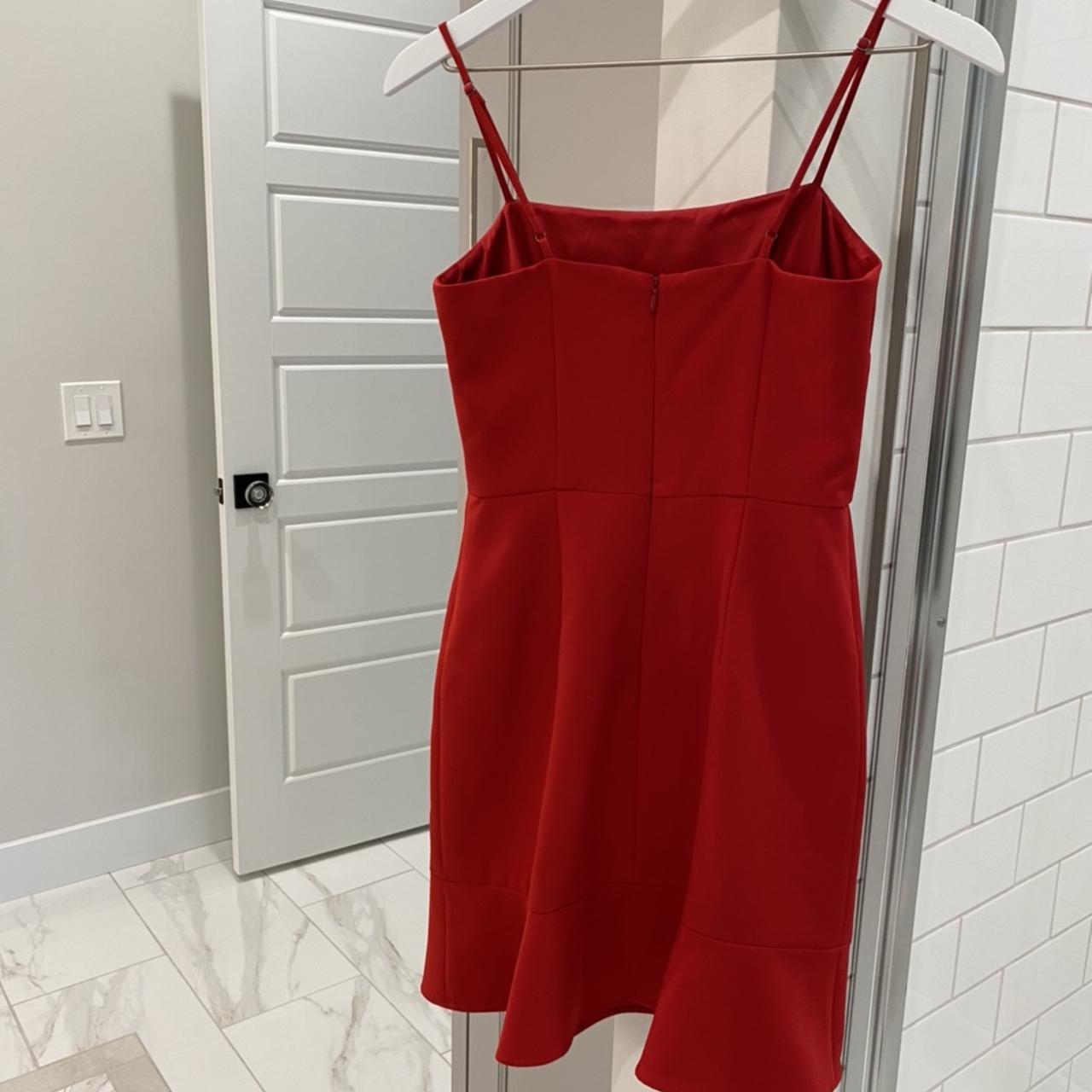 Gianni bini red dress sale