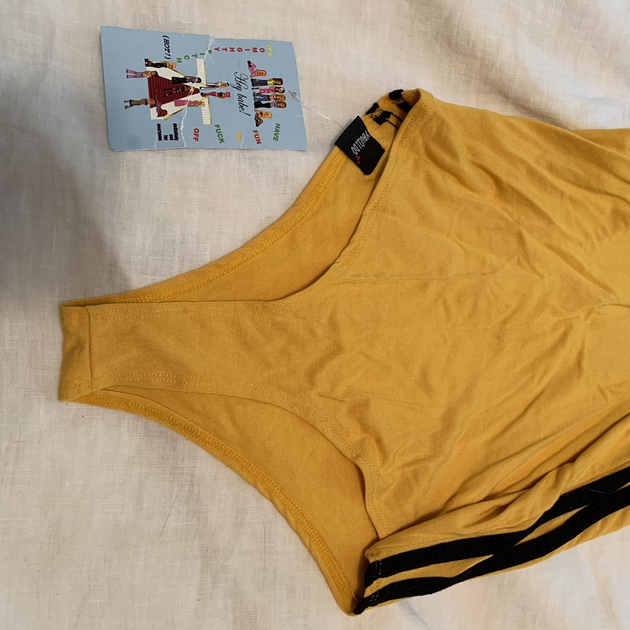 O-MIGHTY Women's Yellow Bodysuit (2)