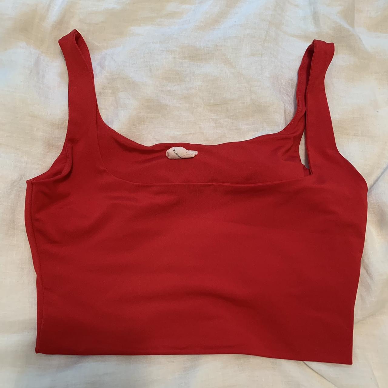 Dolls Kill Women's Red Vests-tanks-camis