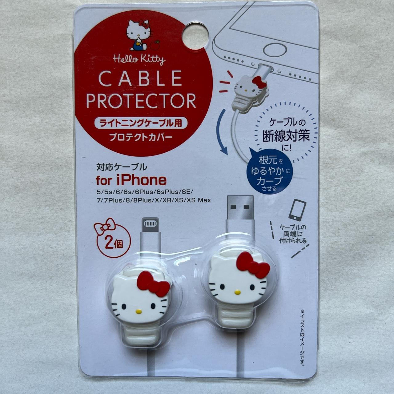 Sanrio Hello Kitty cable protector for iPhone.... - Depop