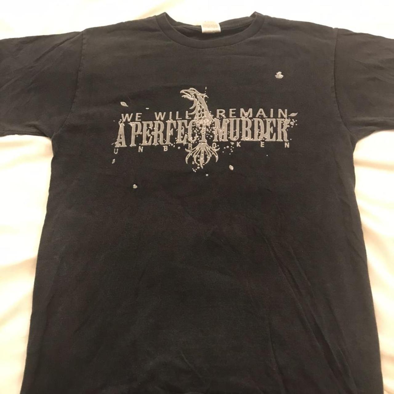 Band- A Perfect Murder “Unbroken” Short sleeve... - Depop