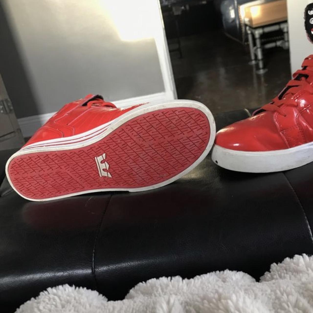 Supra skytop ns red patent outlet leather