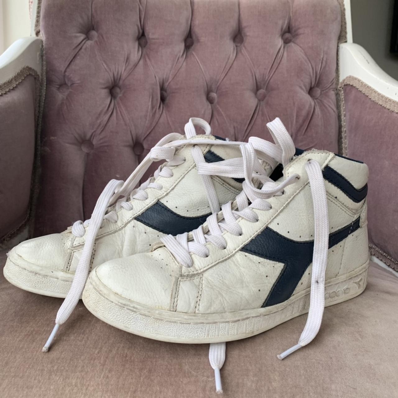 diadora high top sneakers