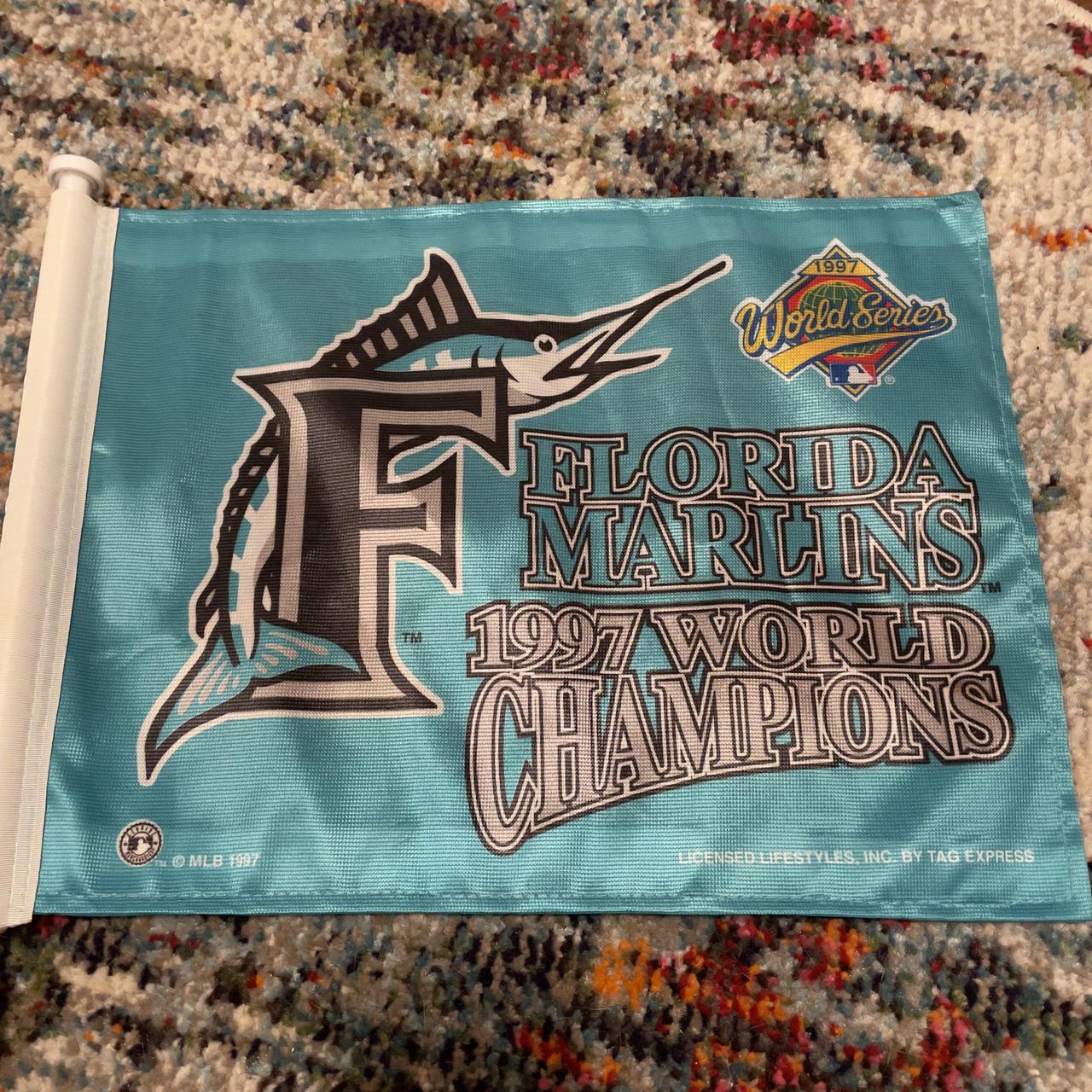 Vintage 1997 Florida Marlins Pro Player World Series - Depop