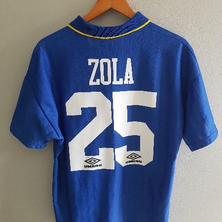 Chelsea 1996/1997 96 97 Home Shirt, Gianfranco