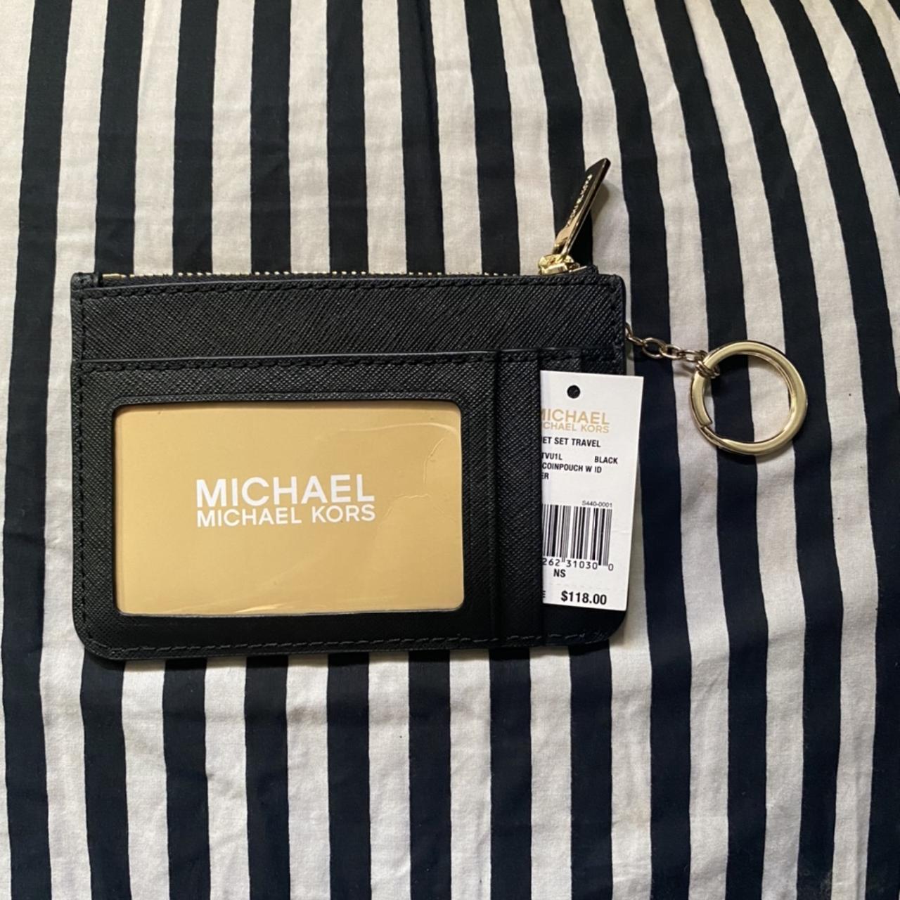 Michael Kors small black wallet #michaelkors - Depop