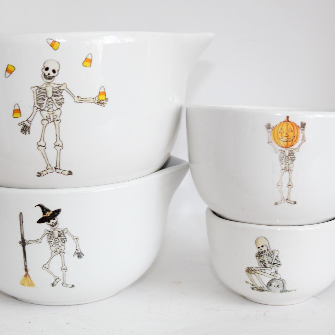 Rae Dunn Skeleton hot Measuring Cups