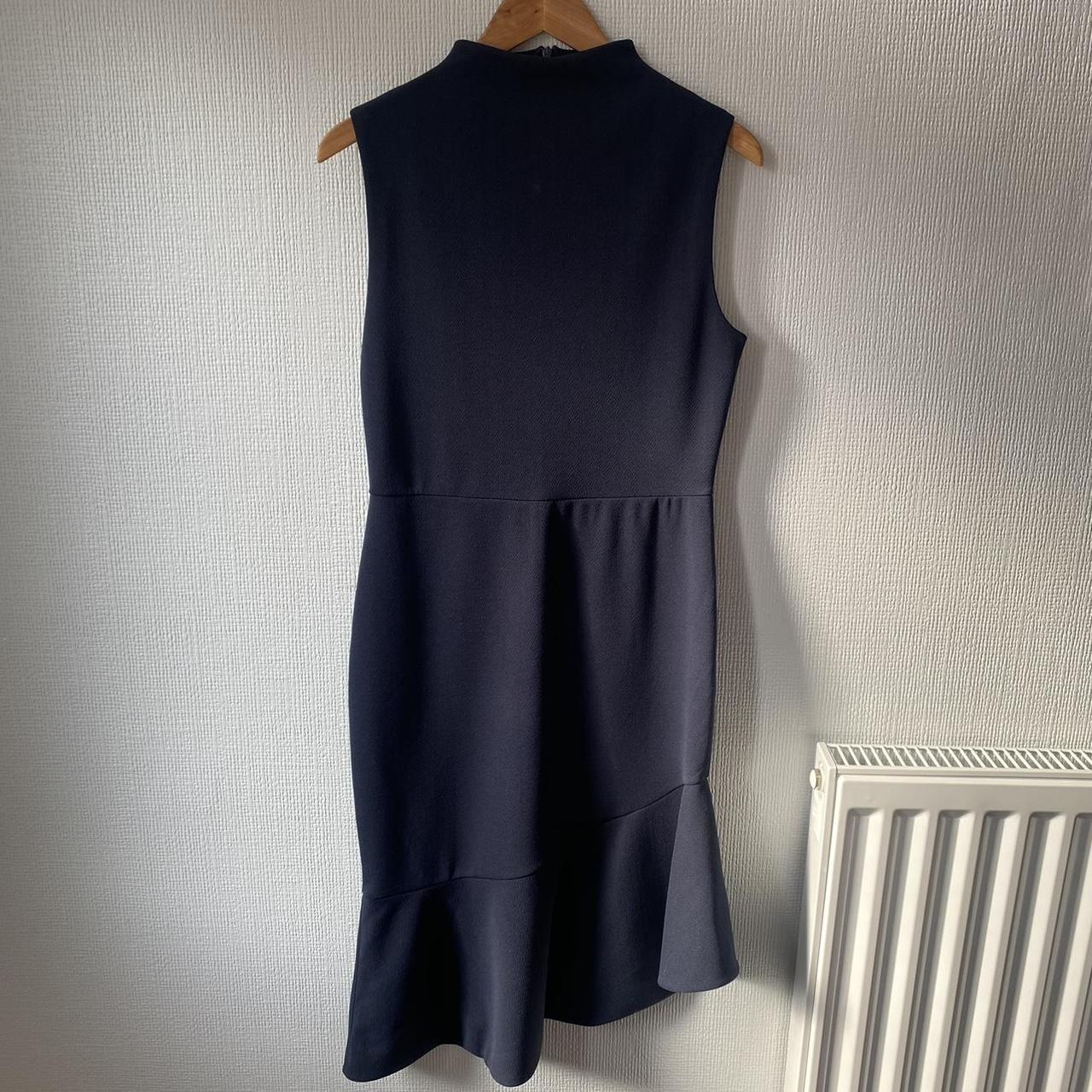 next navy dressing gown