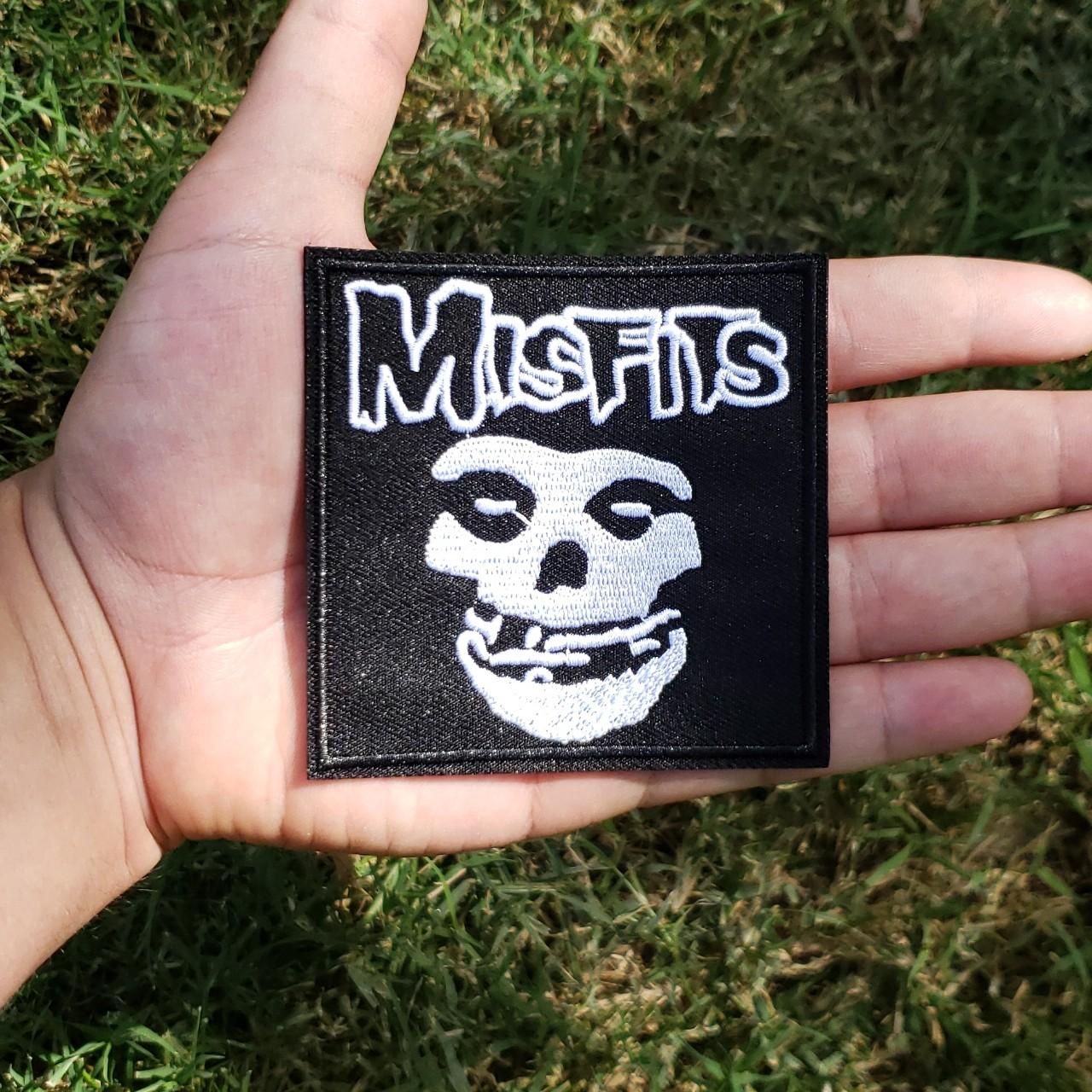 Misfits embroidered logo patch
