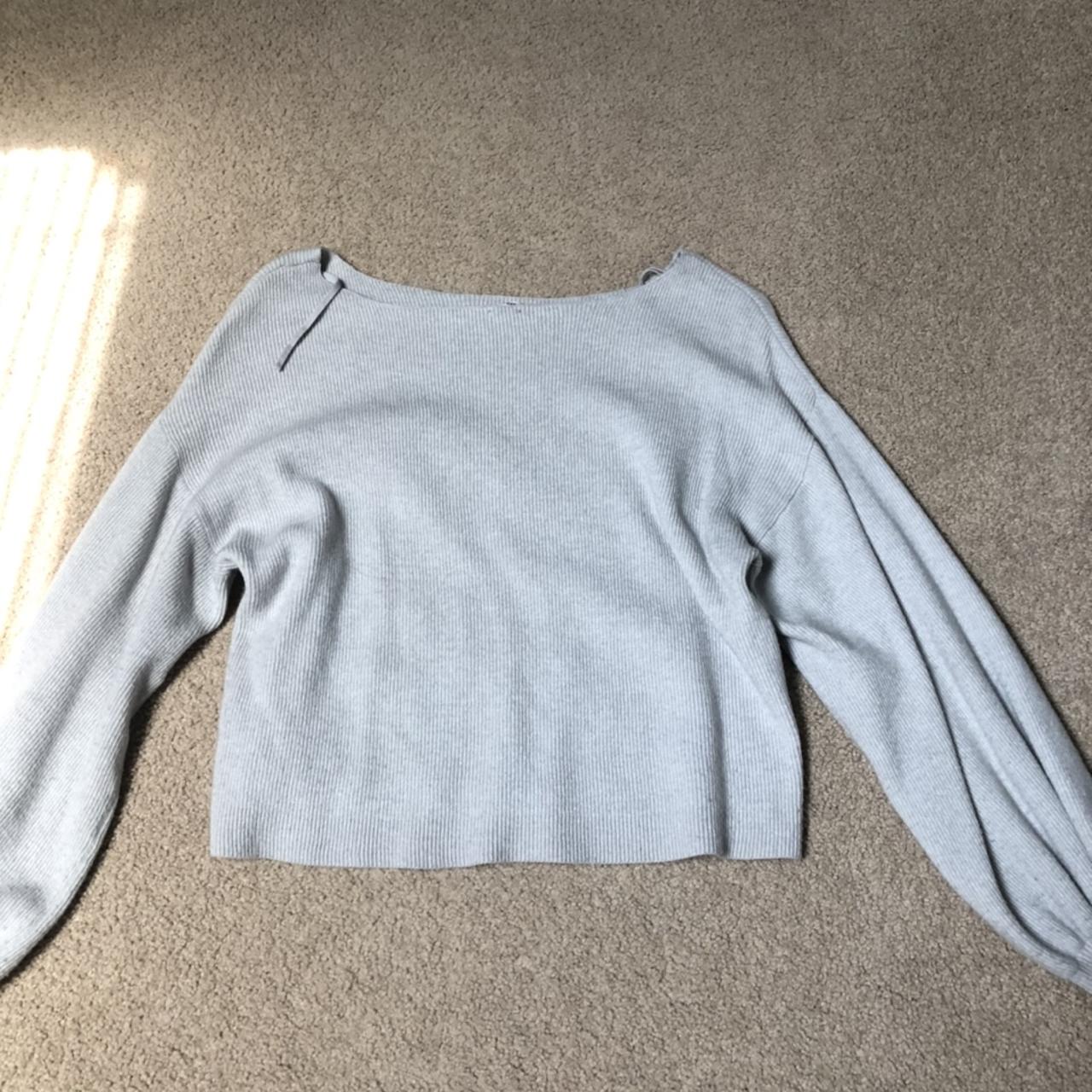 Garage Women's Grey Jumper | Depop