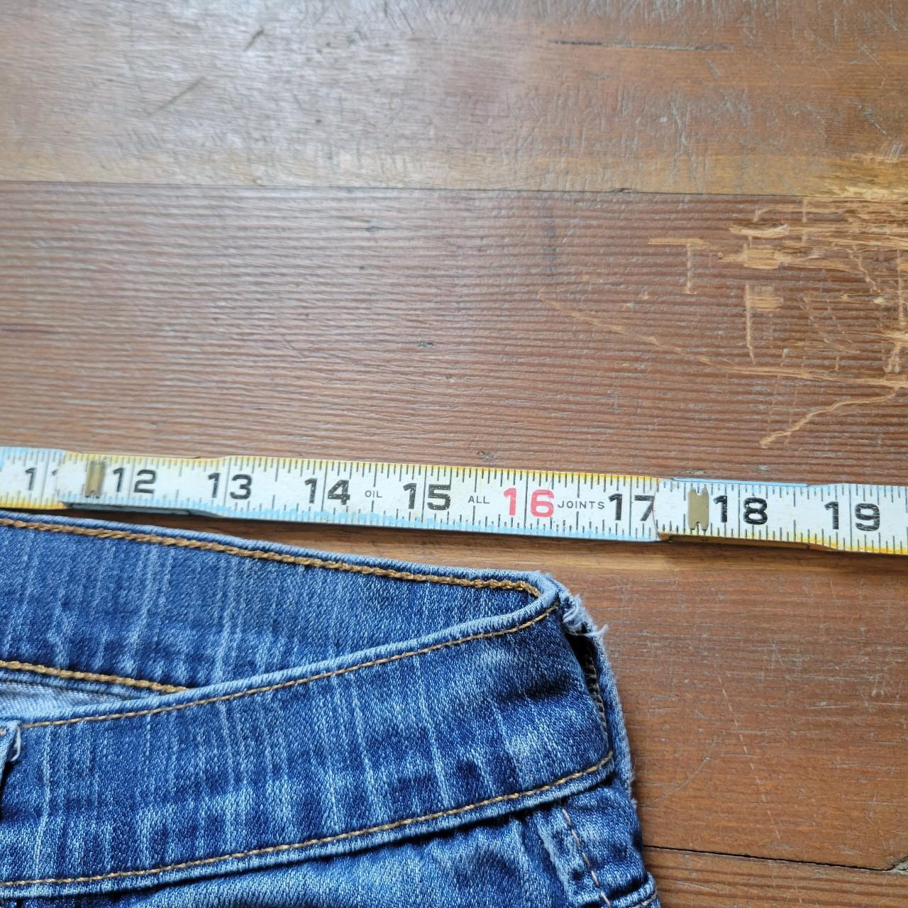 vtg LEVI'S 511 skinny fit medium wash lightly faded... - Depop