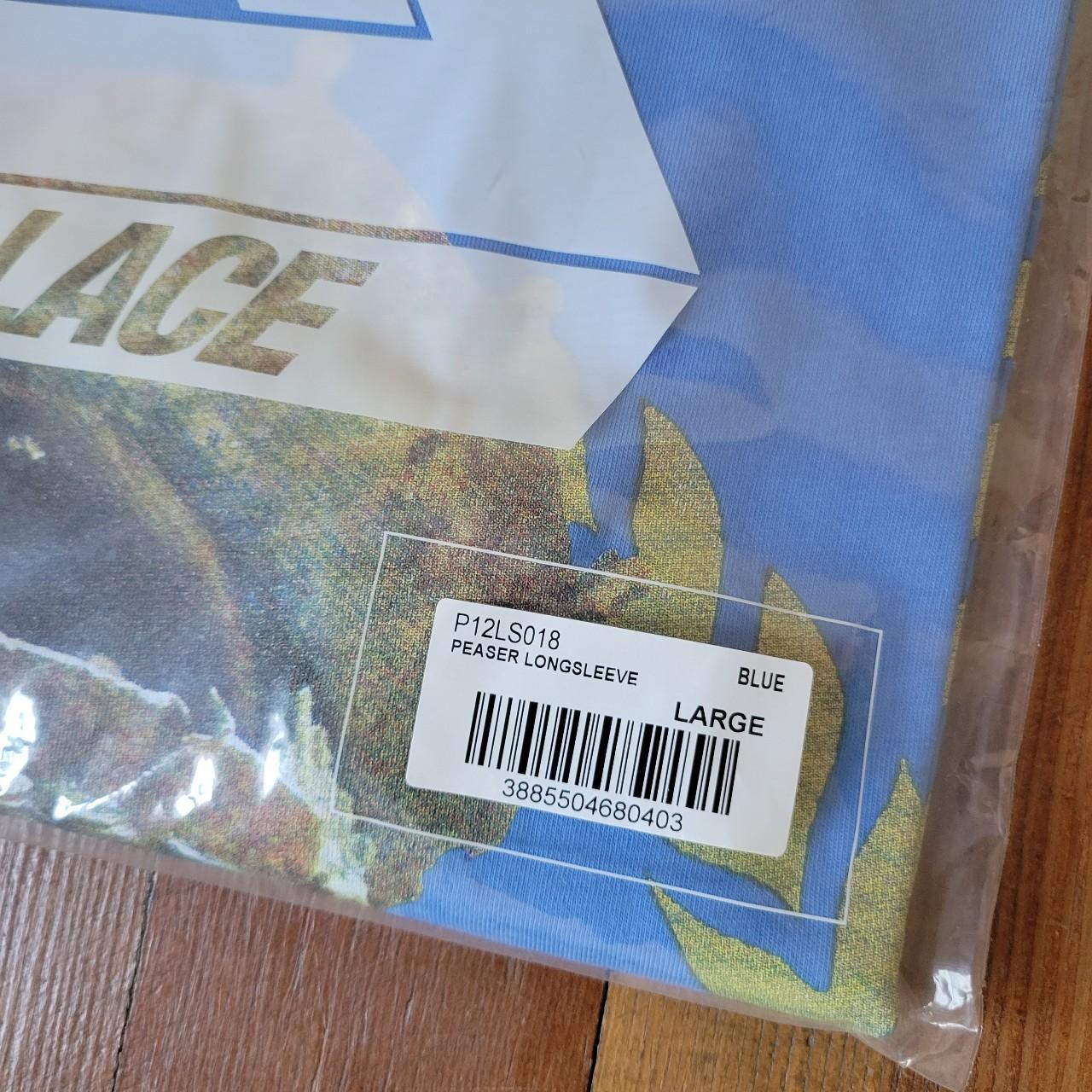 Palace Men's Blue and Gold T-shirt (3)