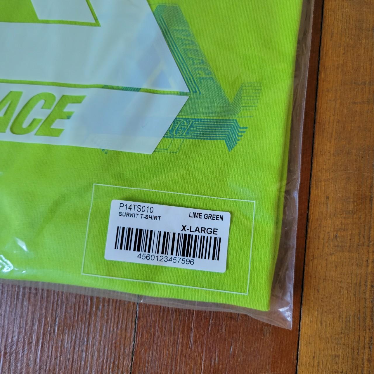 Palace Men's Green and Blue T-shirt (2)