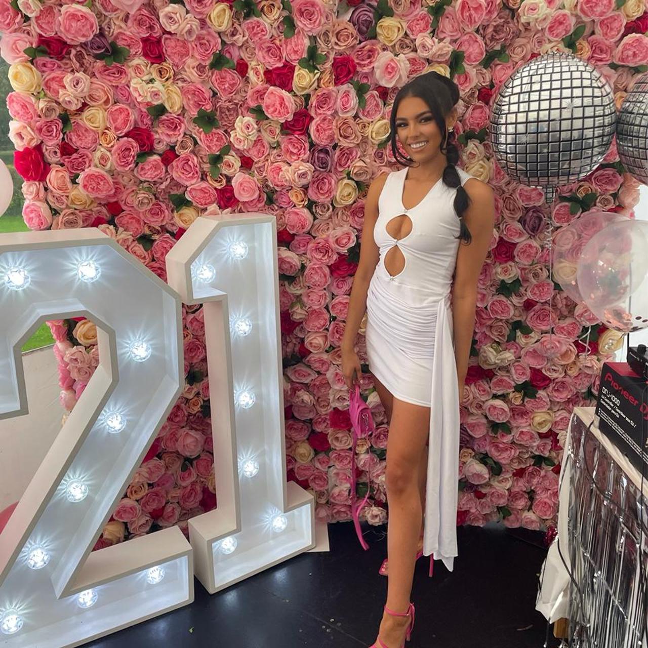 Selling my 21st birthday dress, was hand made by... - Depop