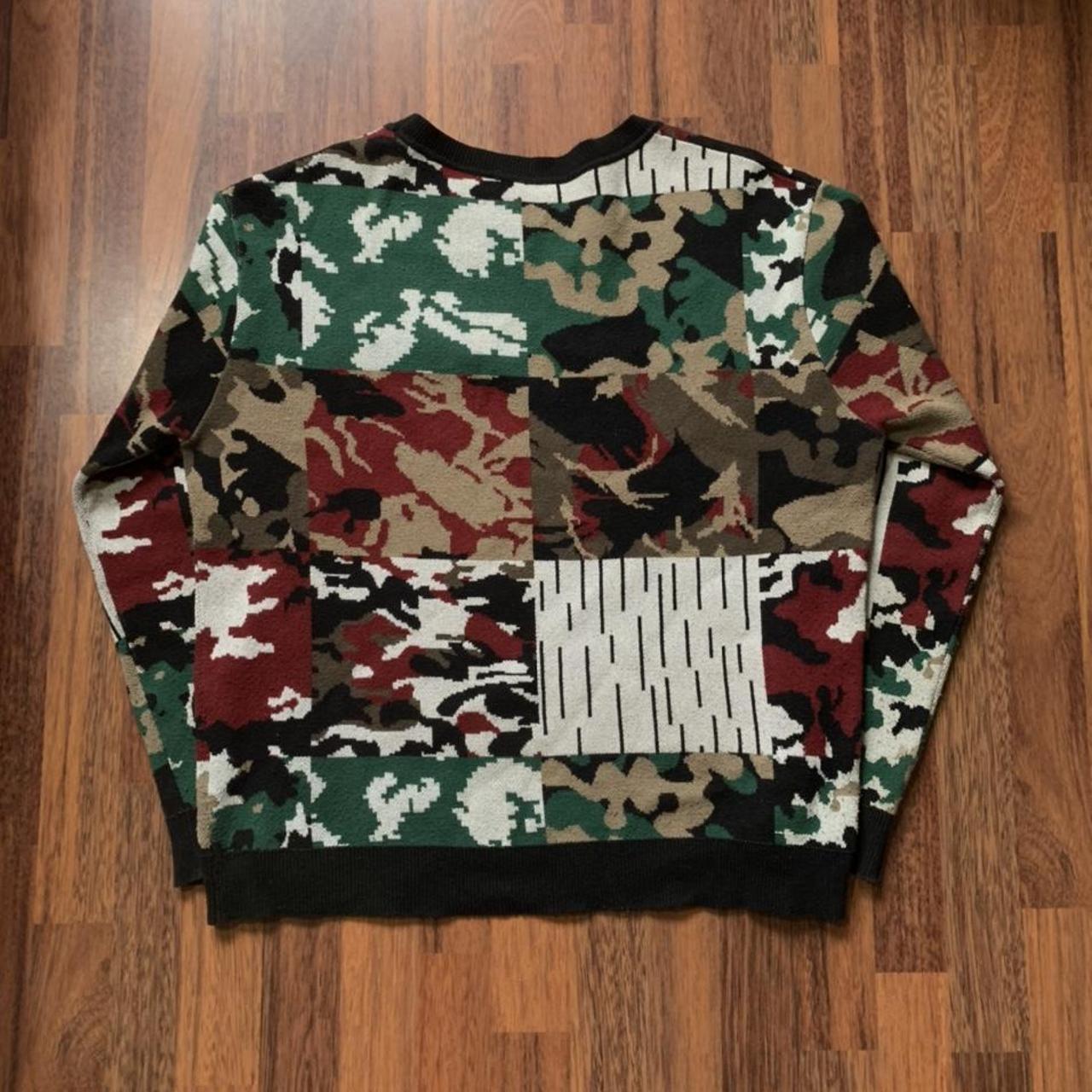 Gosha Rubchinskiy Multi camo Jacquard Knit