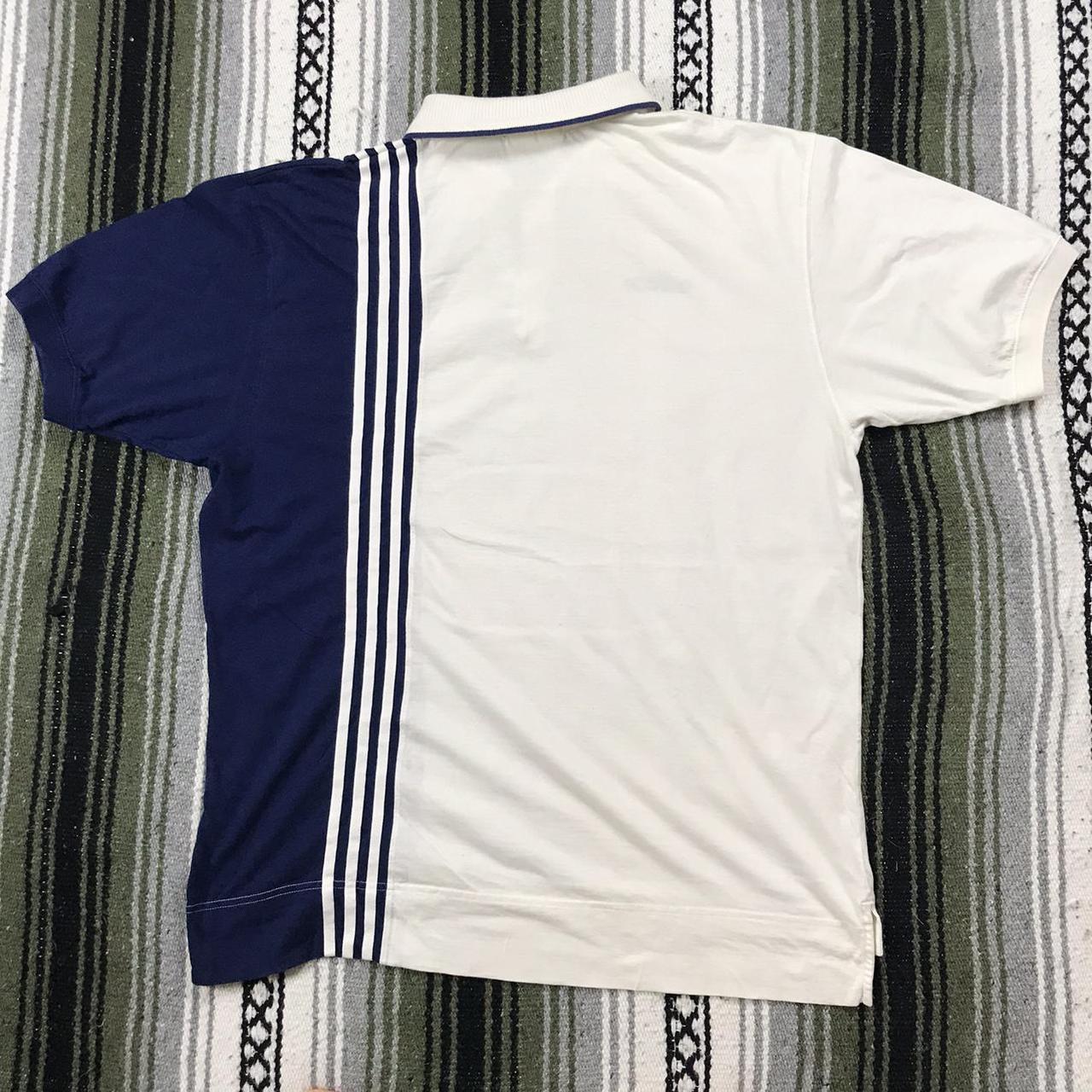 Vintage Adidas Yankees collared jersey Super - Depop