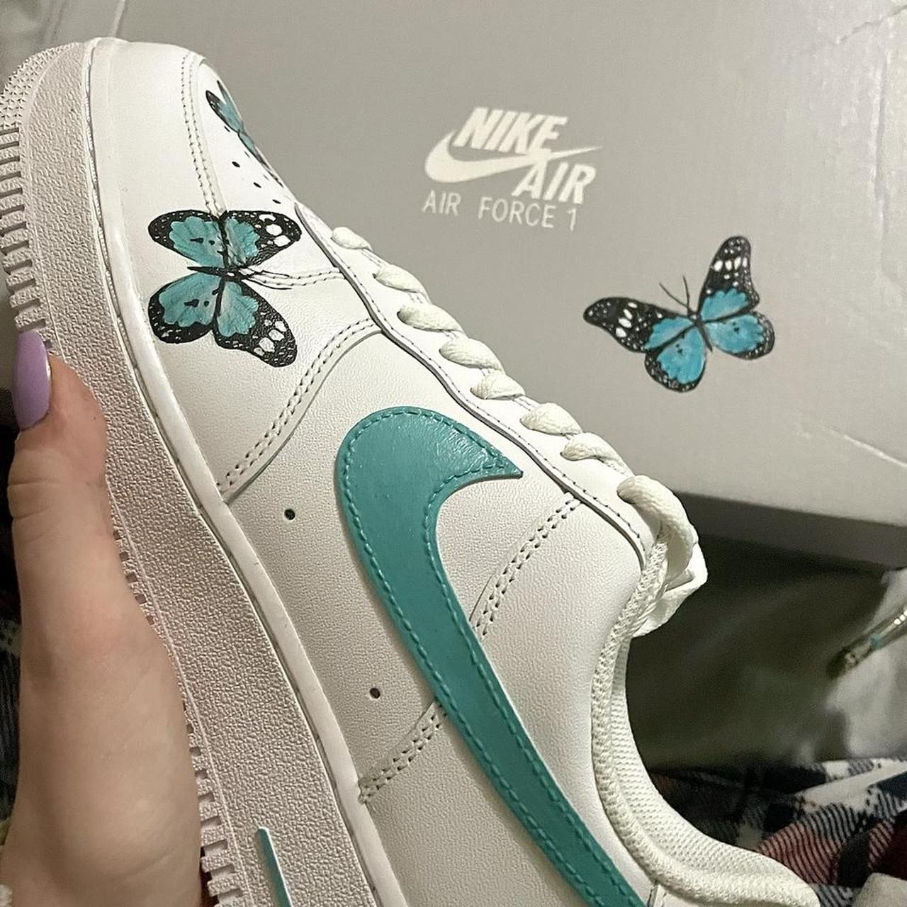blue butterfly airforce 1