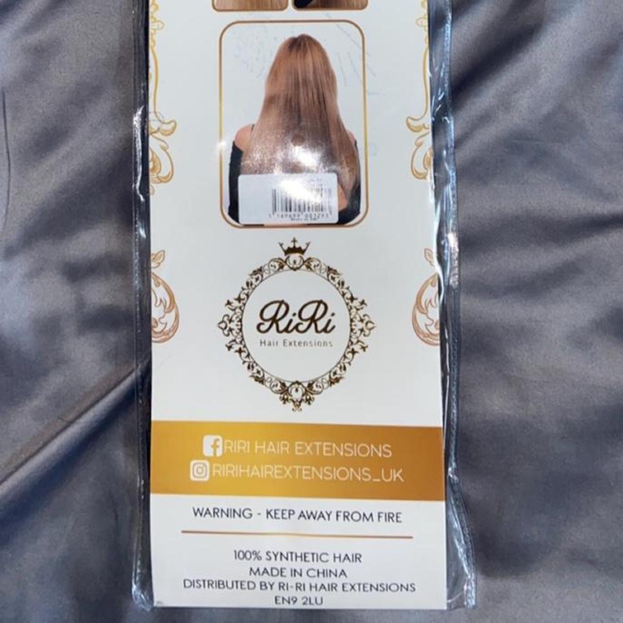 Riri hair extensions straight 18inch in shade warm... Depop