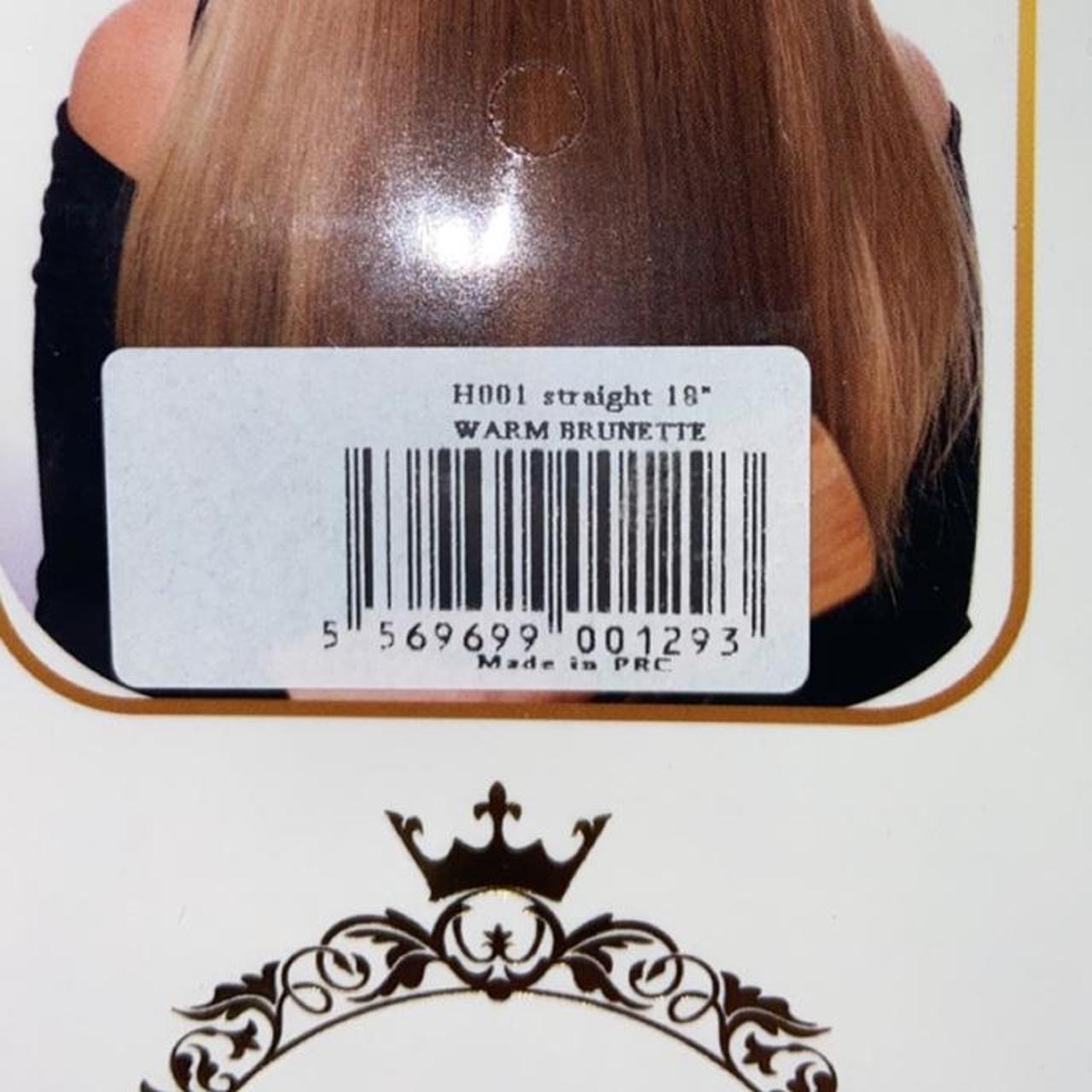 Riri hair extensions straight 18inch in shade warm... Depop