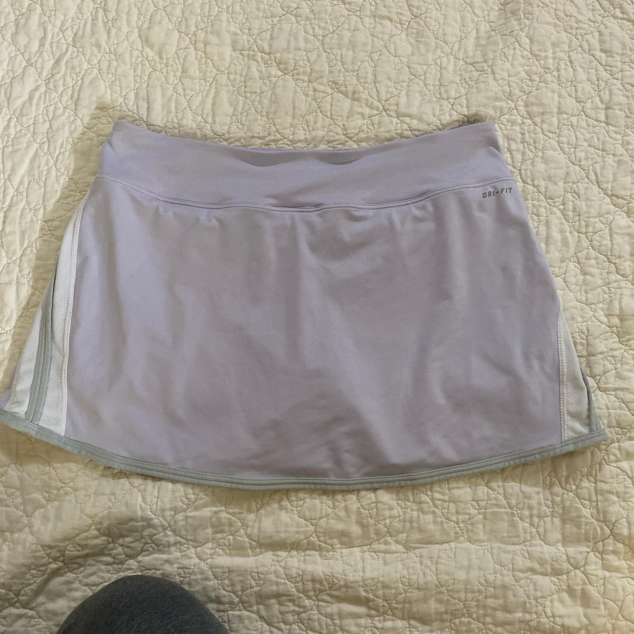 Light purple Nike large dry fit tennis skirt. Low... - Depop