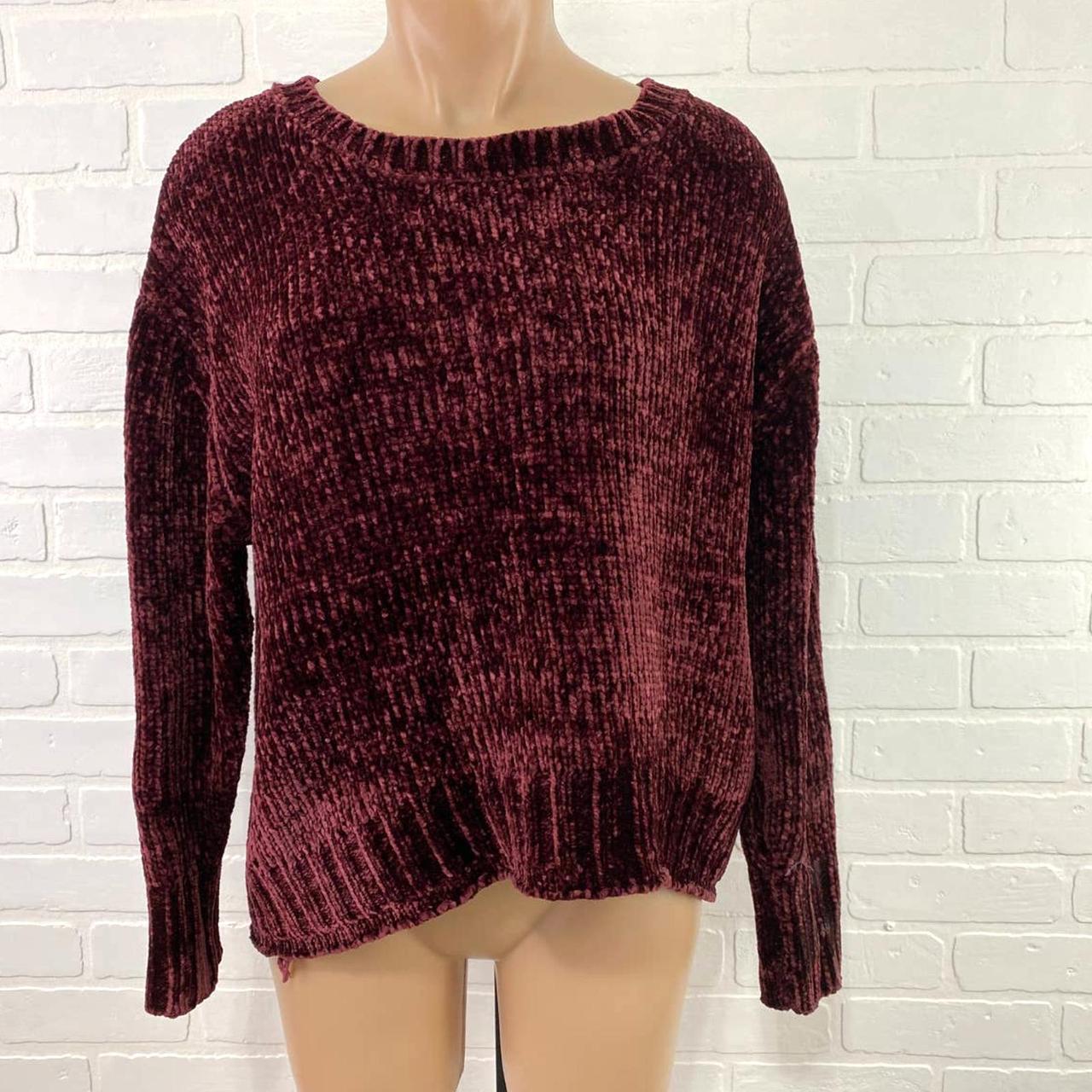 Philosophy chenille rib knit crewneck sweater. Long. Depop