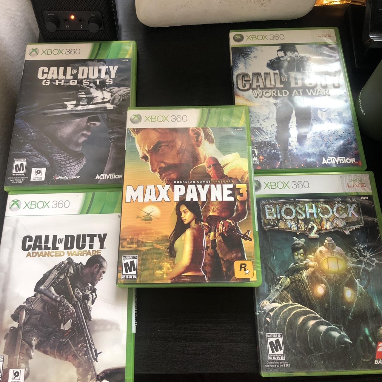 Xbox 360 games! They all work Call of duty ghost... - Depop