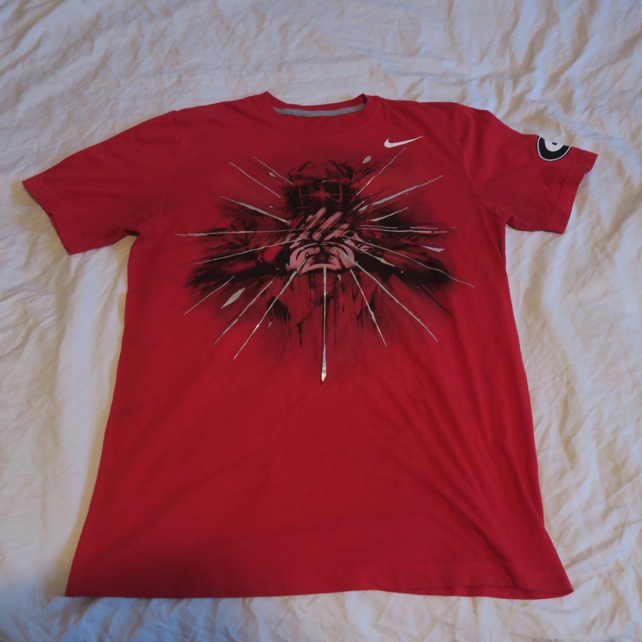 Item Nike Bulldogs UGA Superbad Gloves... Depop