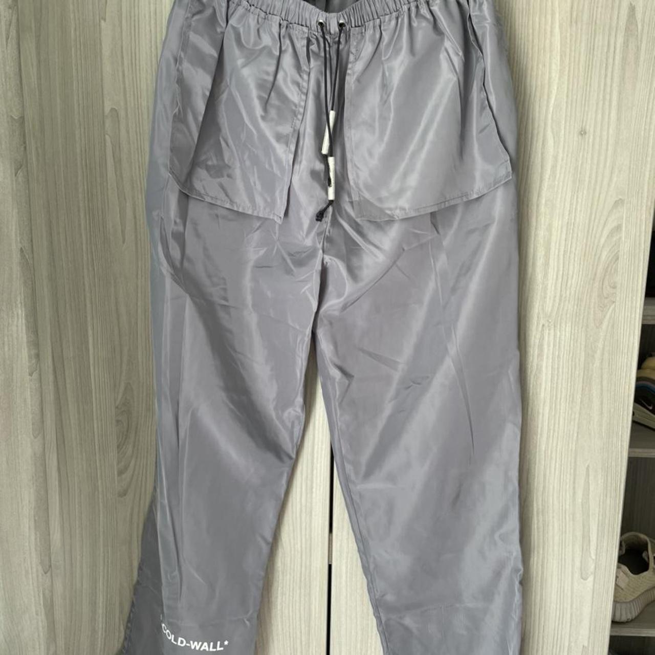 Men's Silver Trousers | Depop