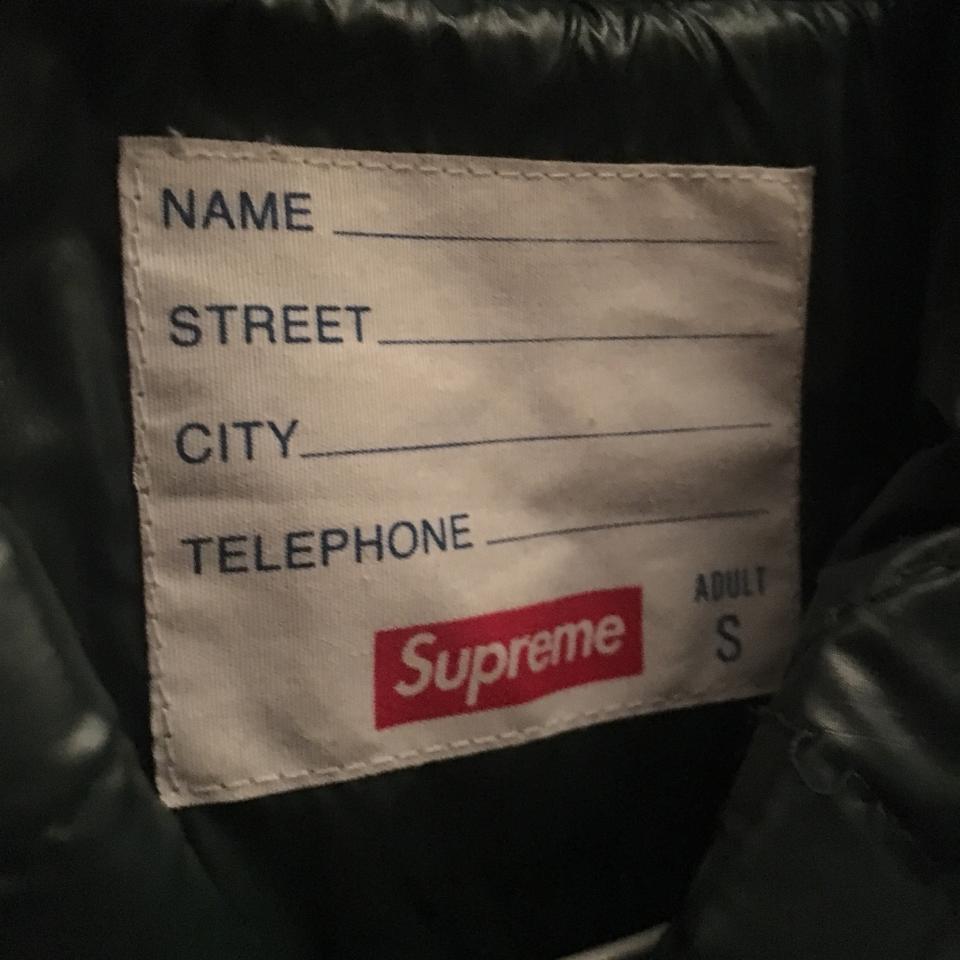 Supreme arc logo quilted coach jacket from FW14 in... - Depop