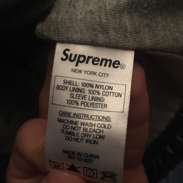 Supreme arc logo quilted coach jacket from FW14 in... - Depop