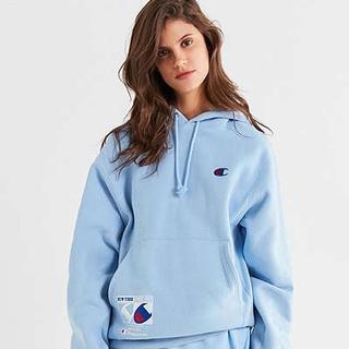 champion hoodies baby blue