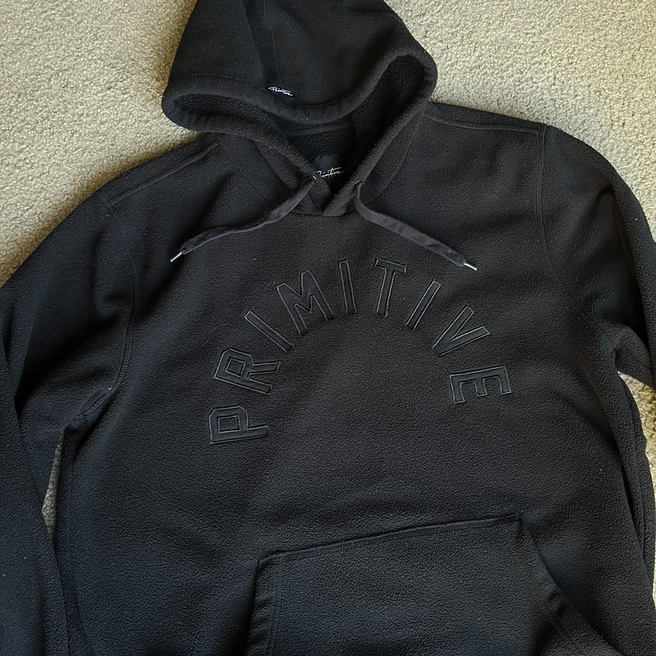 Primitive fleece hoodie with bottom cinch ultra warm... - Depop