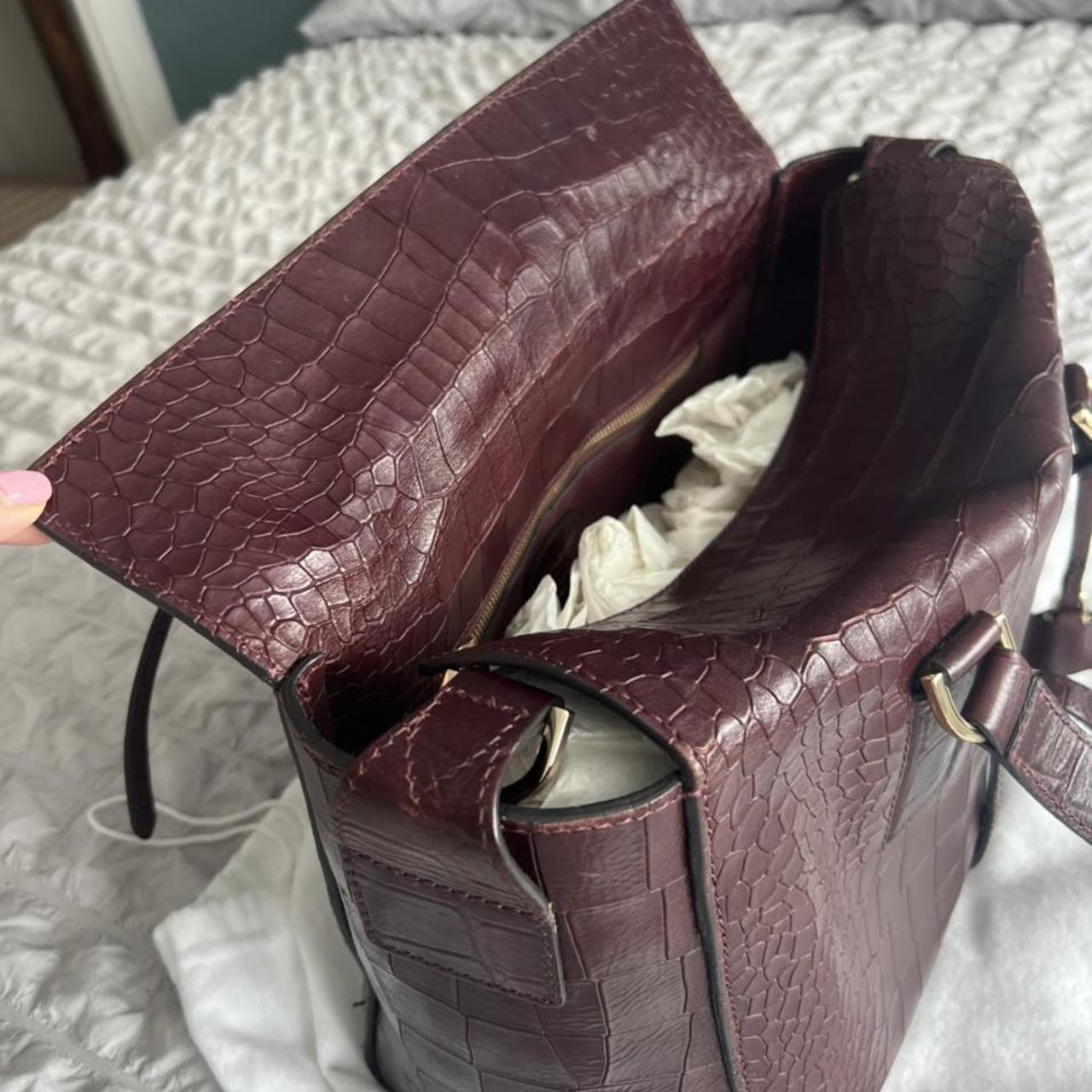 Mulberry Women's Burgundy Bag | Depop