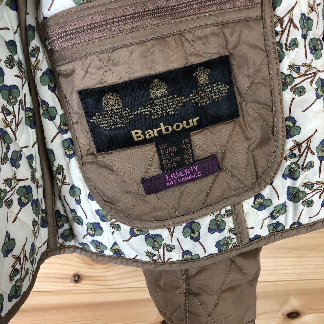 Barbour Liberty Quilted Jacket Floral Lining UK... Depop