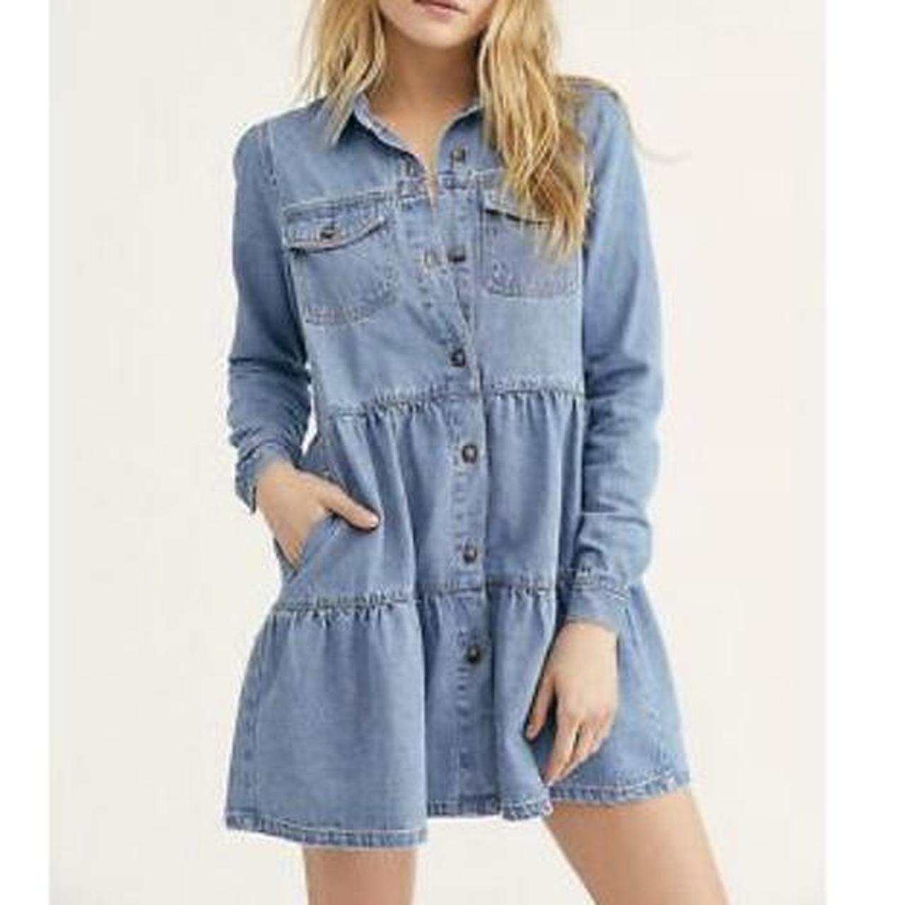 free people jean dress