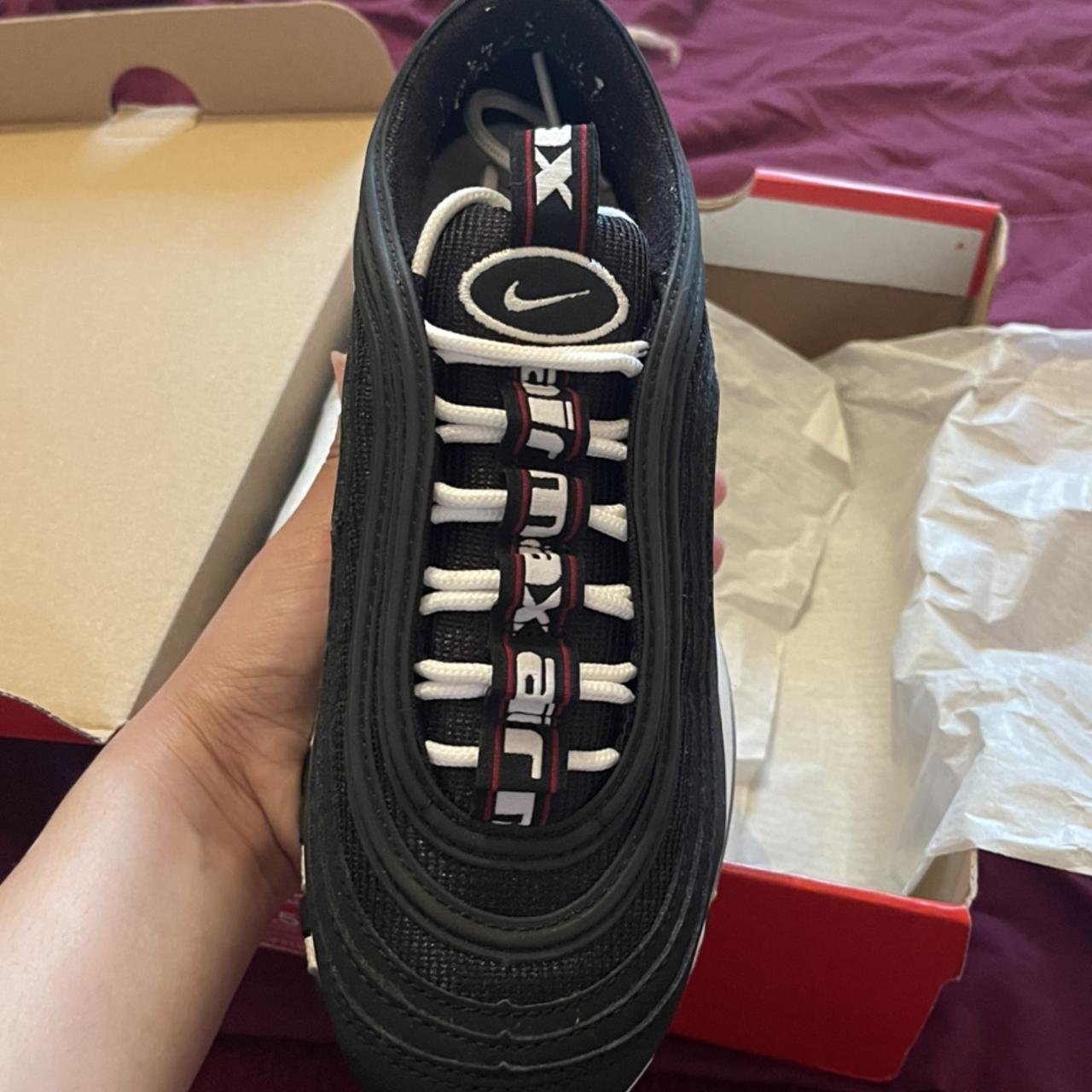 nike air max 97 overbranding black