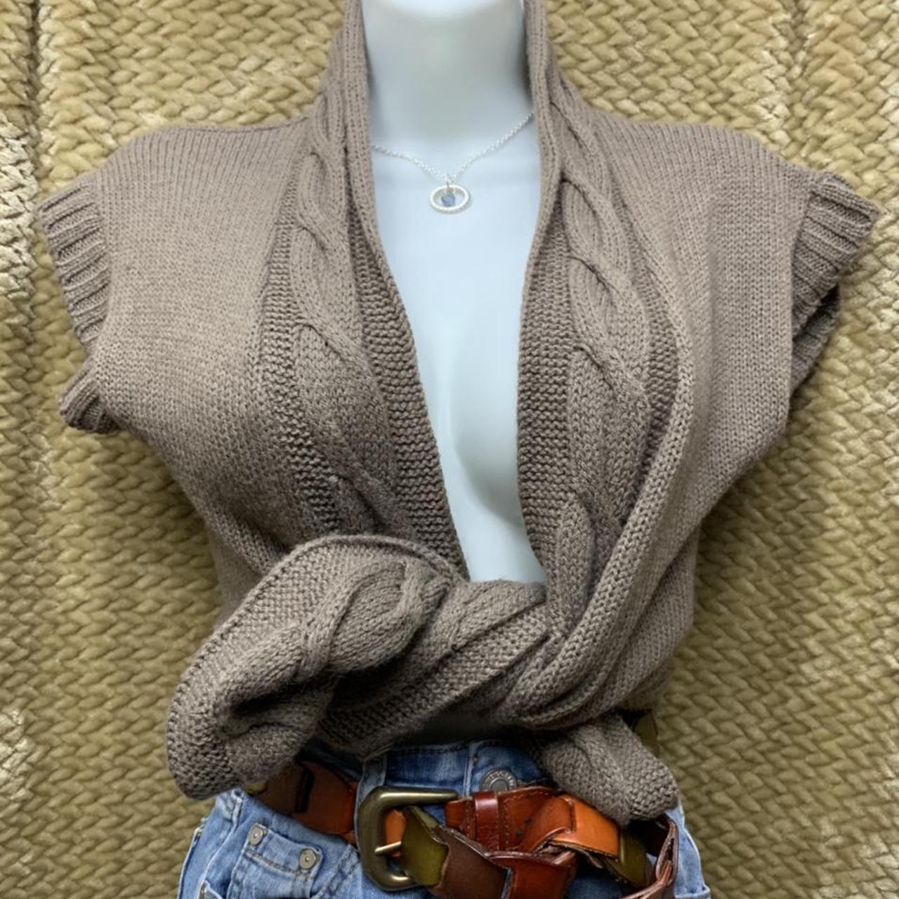 Women's Brown Cardigan (2)