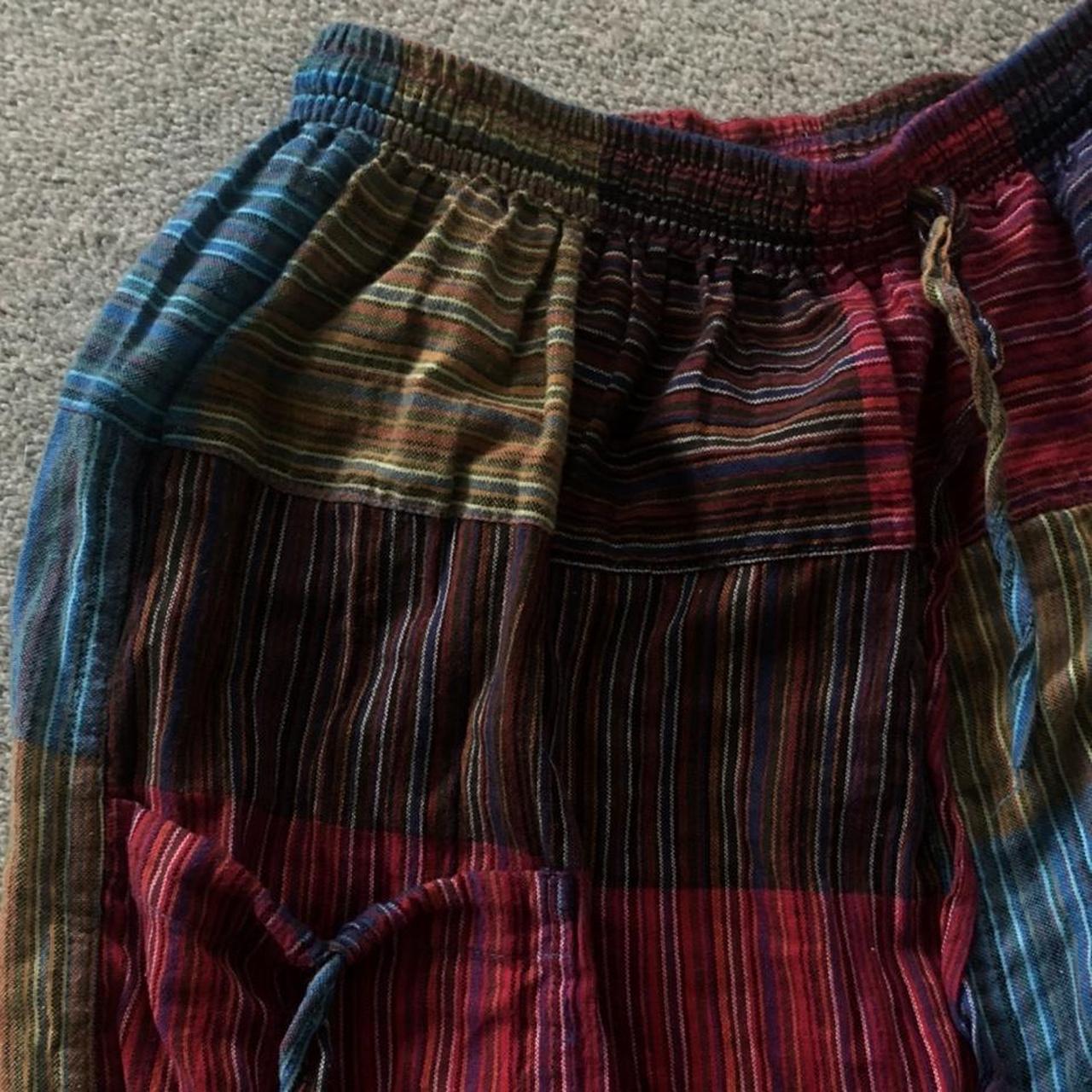 Glorious made in Nepal 100 cotton hippie pants from... Depop
