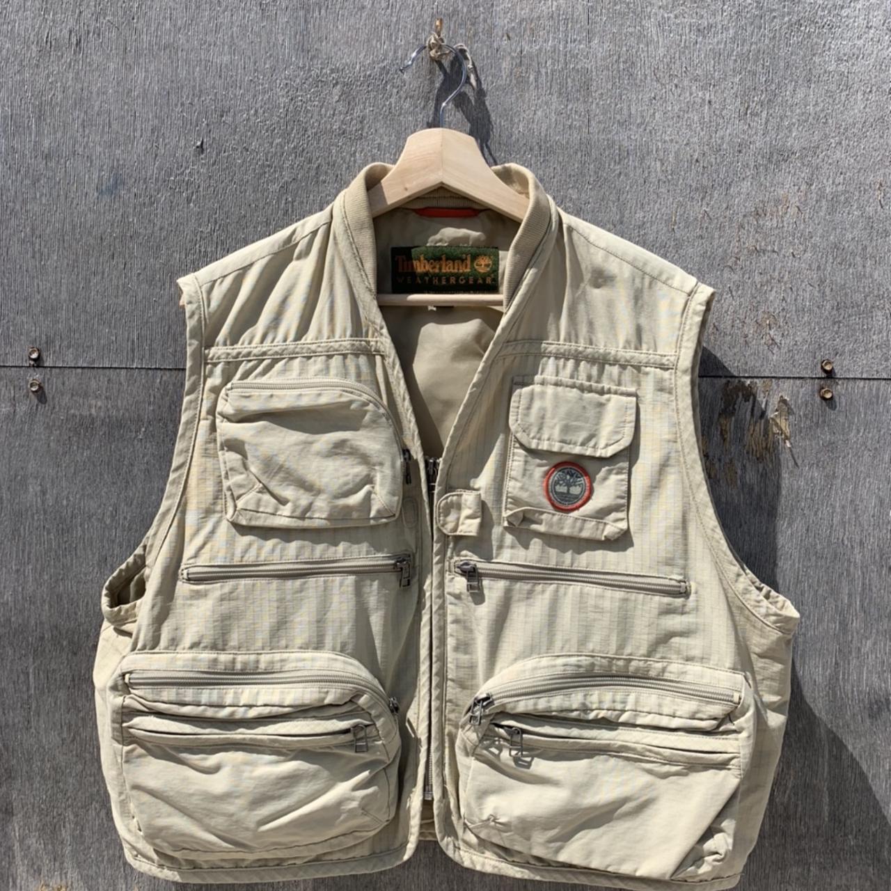 Timberland vintage rare utility vest... - Depop