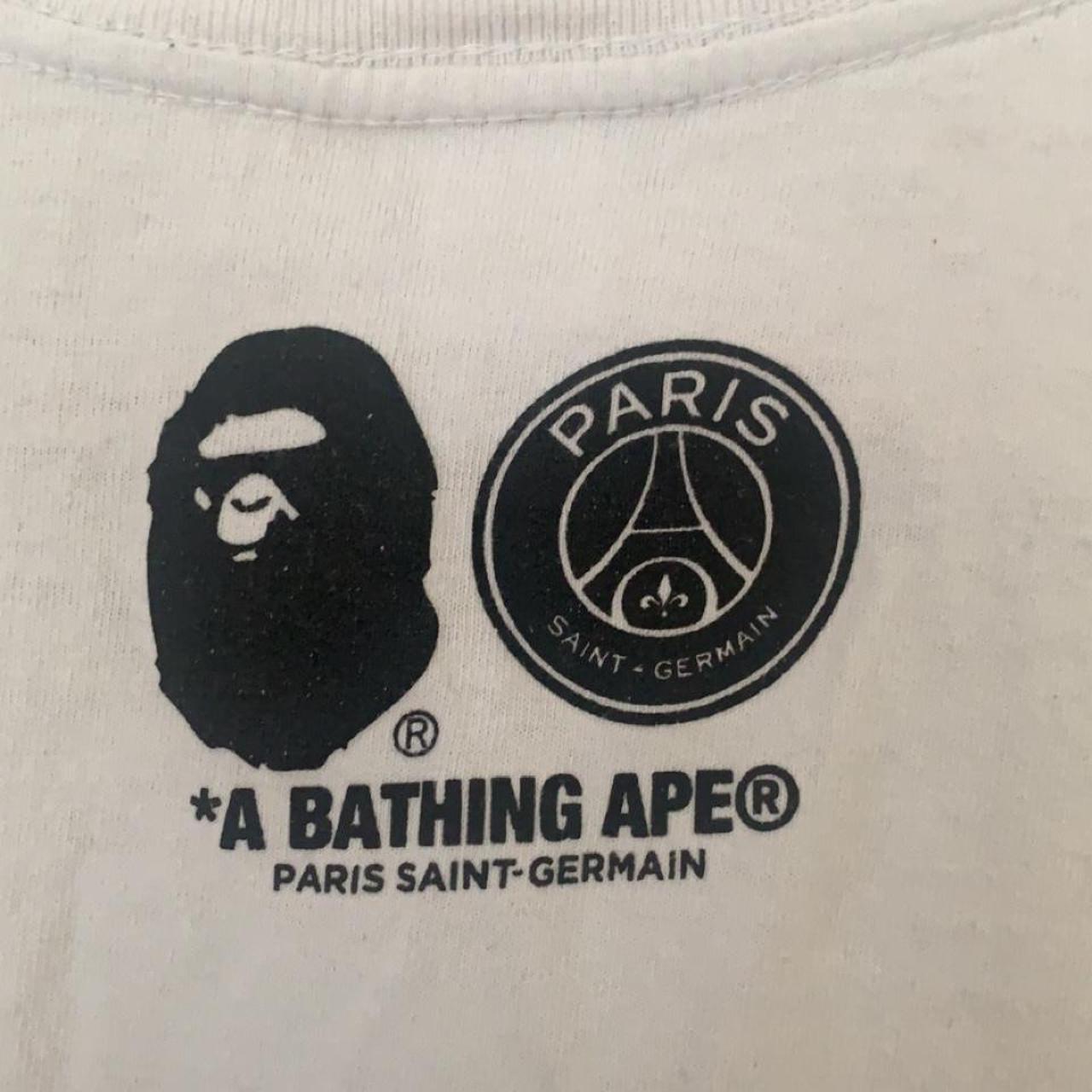 T shirt best sale bape psg