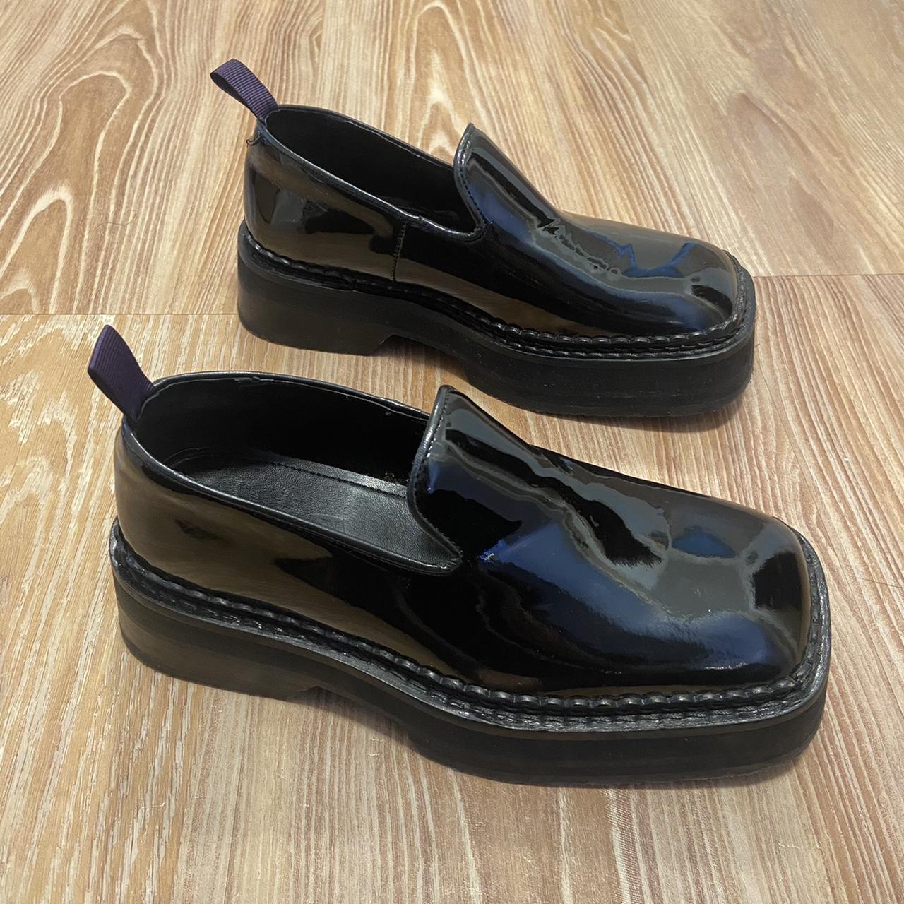 Eytys Black Patent Baccarat Loafers. , LIKE NEW.