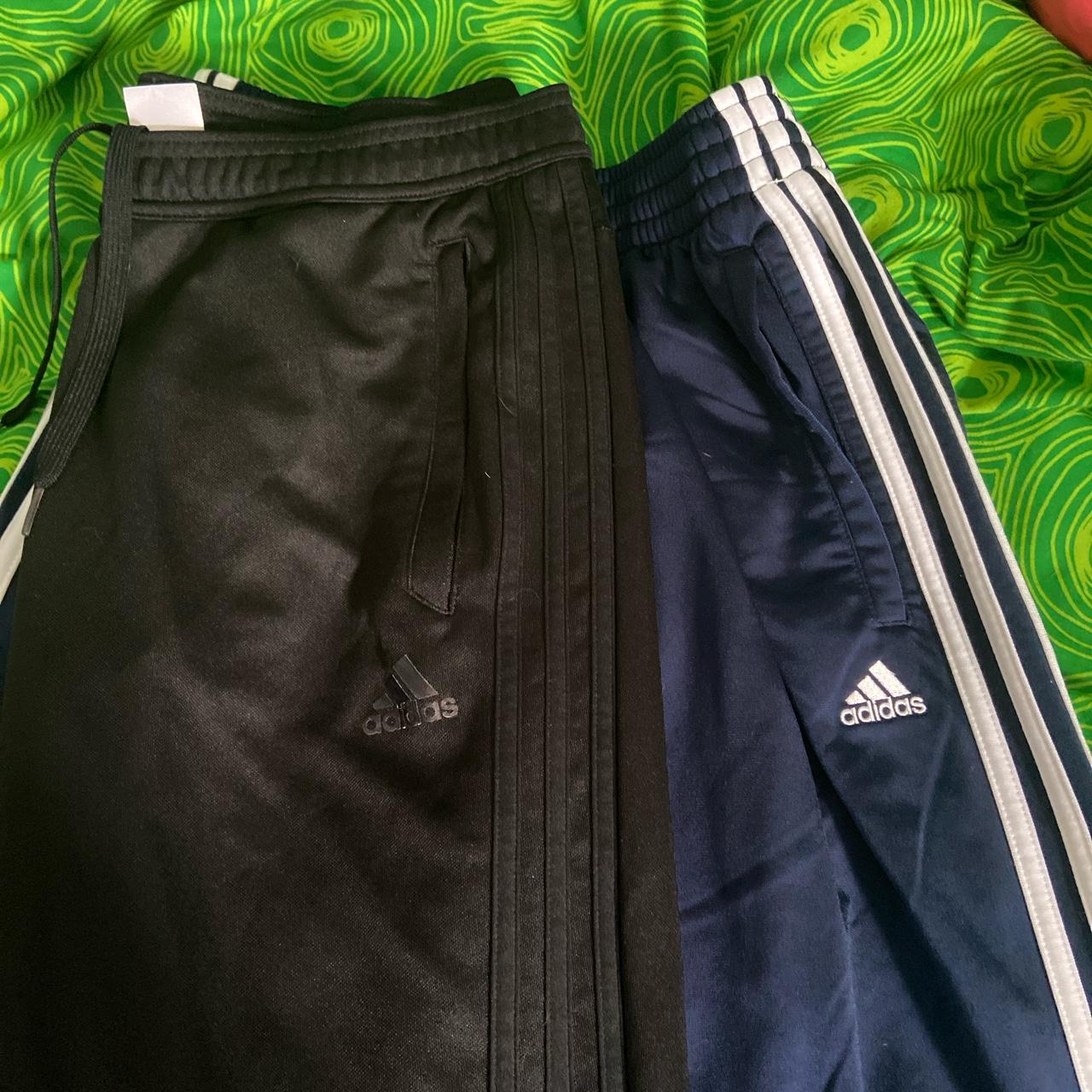 ADIDAS BUNDLE😘 the navy ones snap on both sides and... - Depop