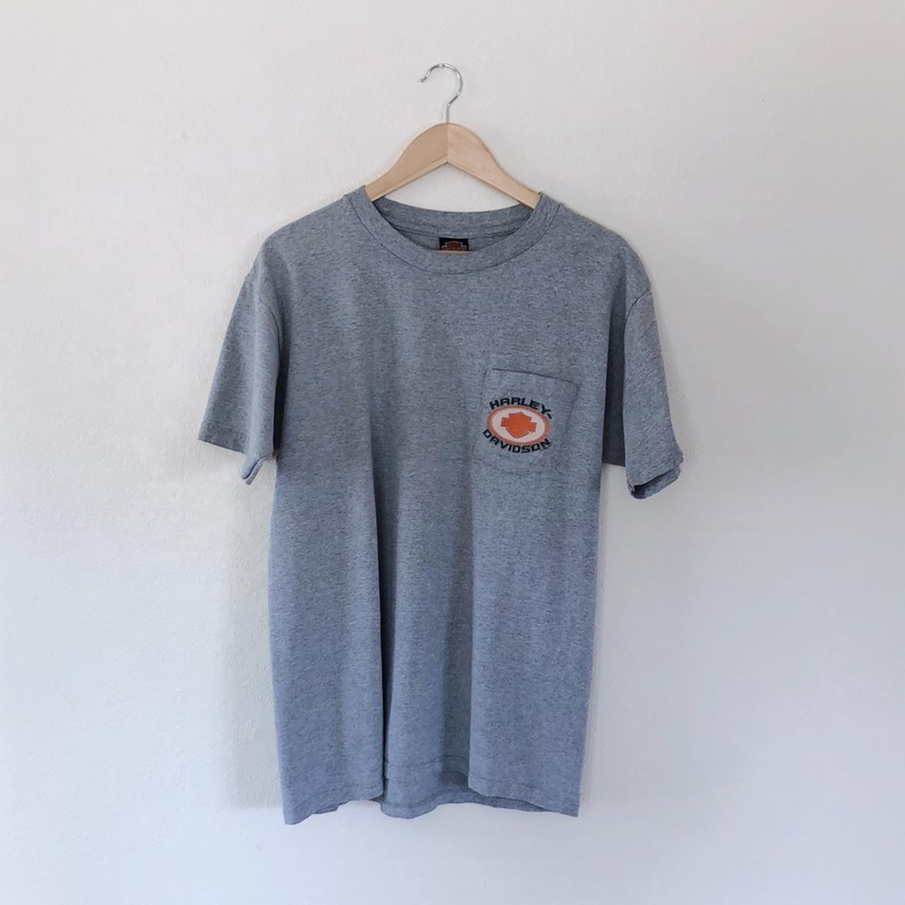 Early 2000’s Harley Davidson pocket tee Size L (dm... - Depop