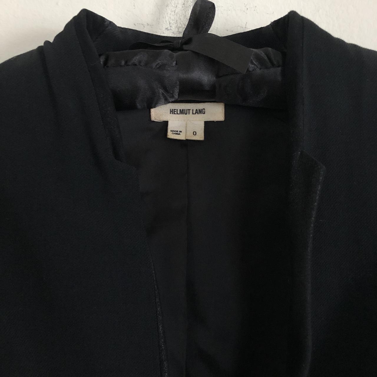 Helmut Lang Women's Black Jacket | Depop