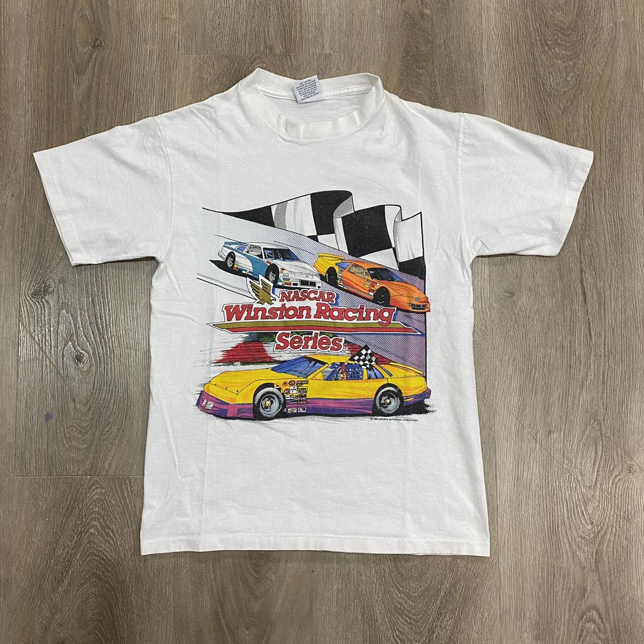 Vintage 1995 Winston Racing Series T-Shirt. 18.5... - Depop