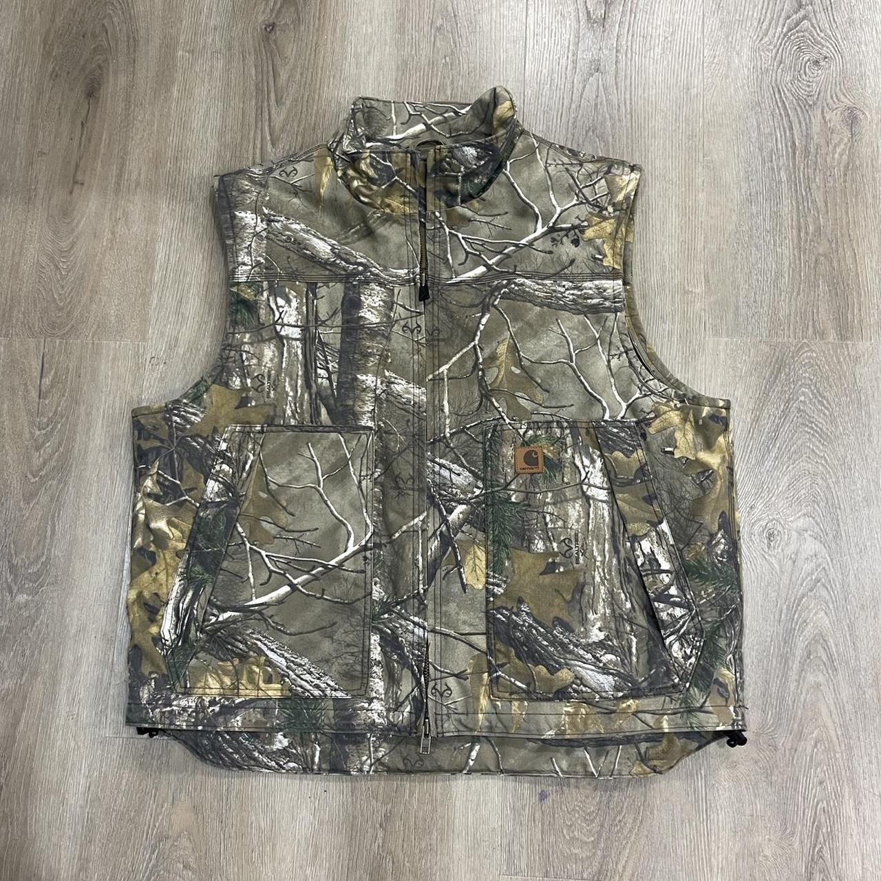 real tree camo vest