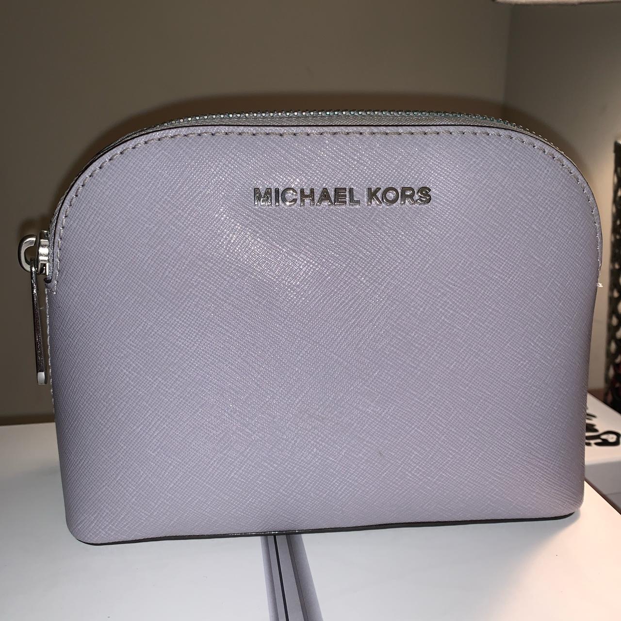 Michael Kors bag in a lilac color! Is in good - Depop