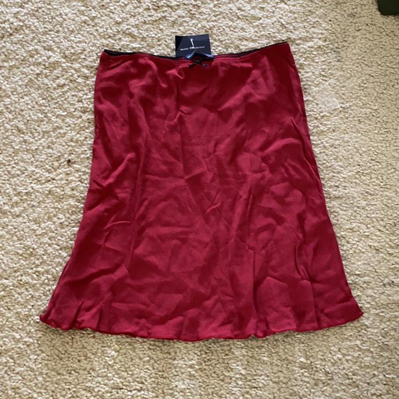 Brandy Melville red sephira skirt - Depop