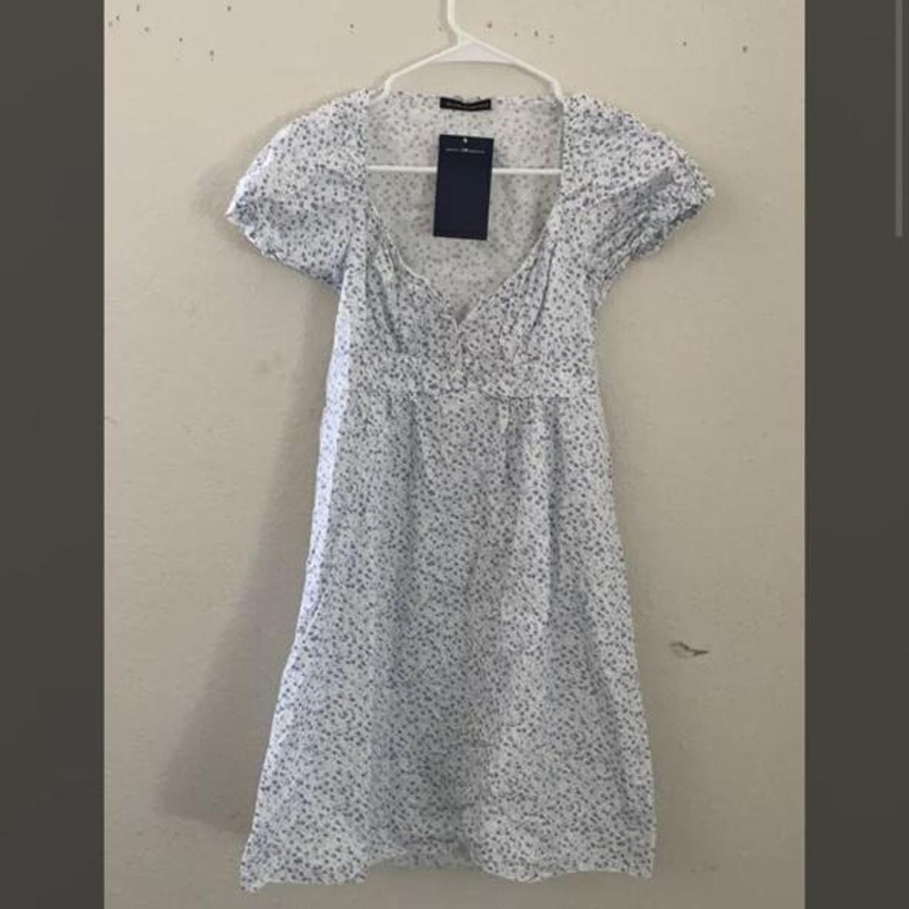 Brandy Melville blue floral Blair dress Depop